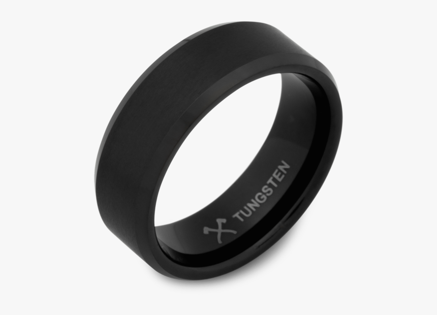 Sleek Black Male Ring, HD Png Download