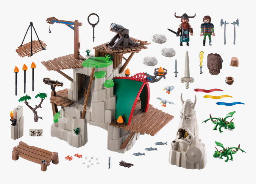 Train Your Dragon Playmobil, HD Png Download