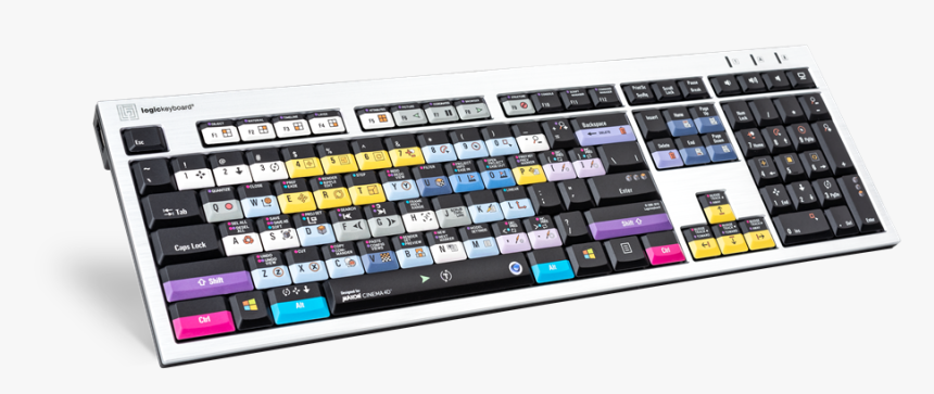 Logickeyboard Keyboard Cinema 4d, HD Png Download