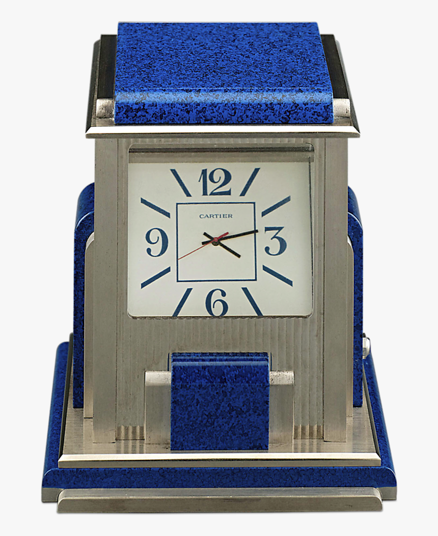 Cartier Prism Mystery Clock - Cartier Art Deco Lapis Desk Clock, HD Png Download