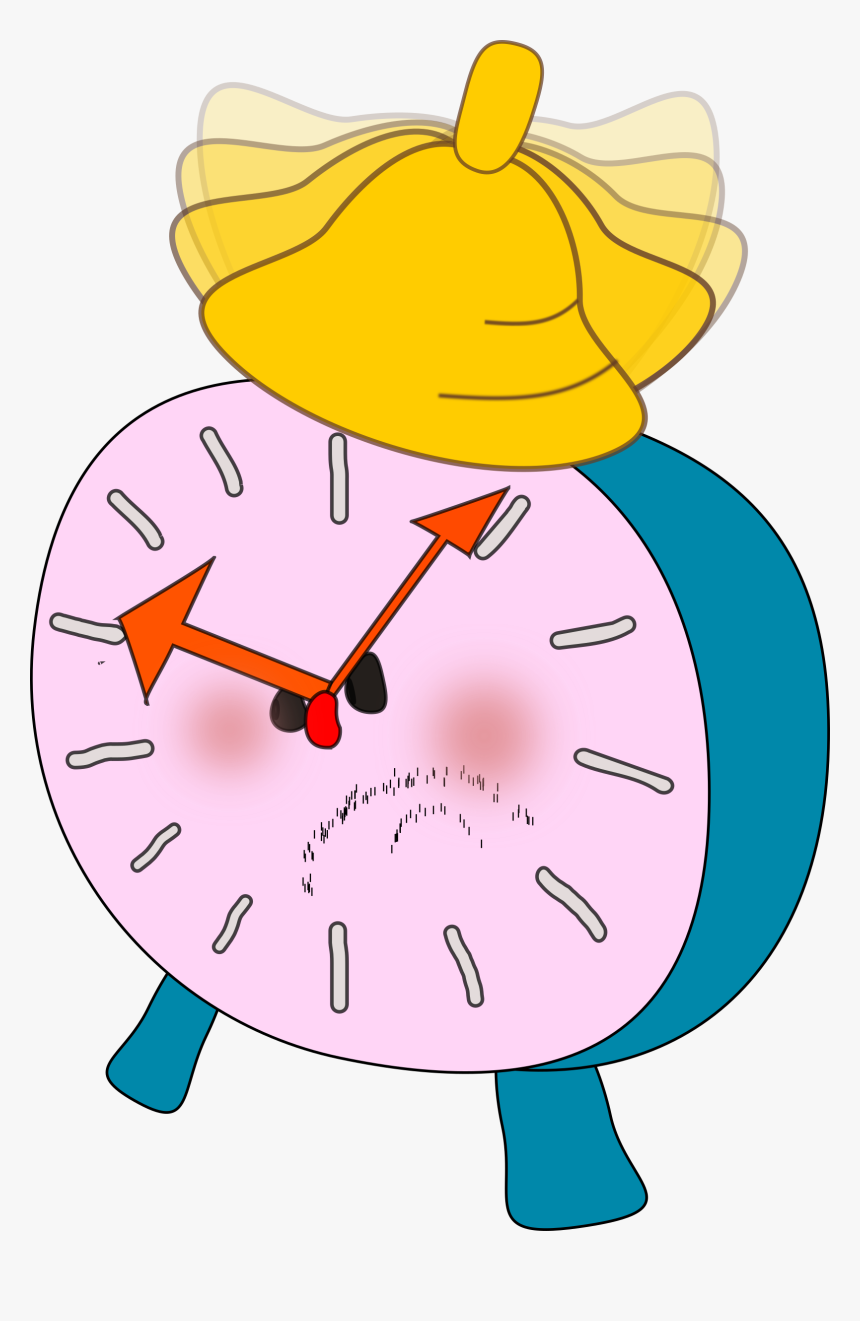 Alarm Clock Is Angry Clip Arts - Planner Or A Procrastinator, HD Png Download