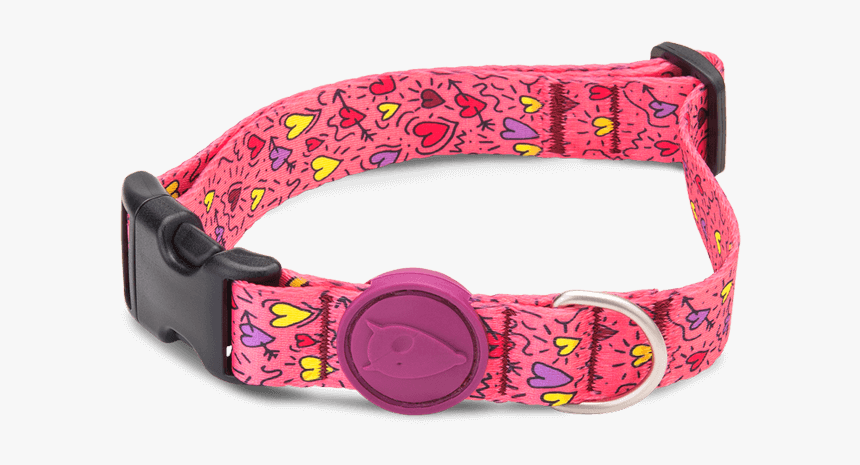 Pink Pattern Dog Collar, HD Png Download