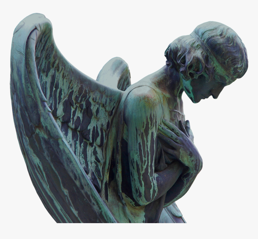 Luto, Angel, Escultura, Cementerio, Figura - Michael White Angel's Anthem, HD Png Download