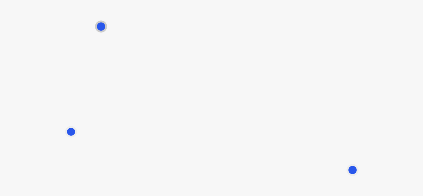 Blue Dots For Hover States - Circle, HD Png Download