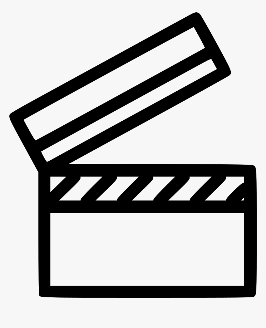 Transparent Clapperboard Png - Open Clapper Board Png, Png Download