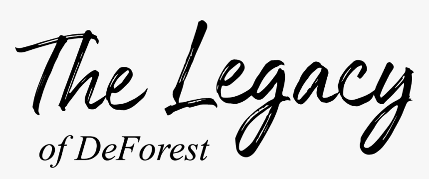 The Legacy Of Deforest Logo - Calligraphy, HD Png Download