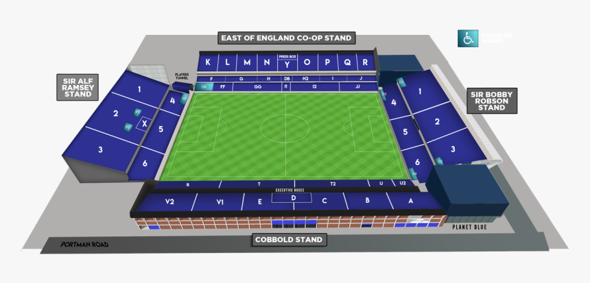 Ipswich Cobbold Stand, HD Png Download