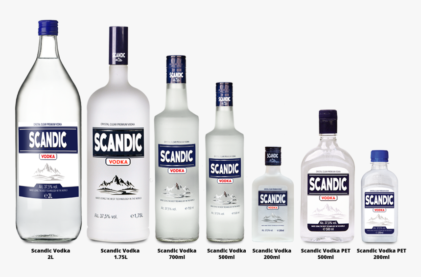 Scandic Produse2221 - Vodka - Scandic Vodka, HD Png Download