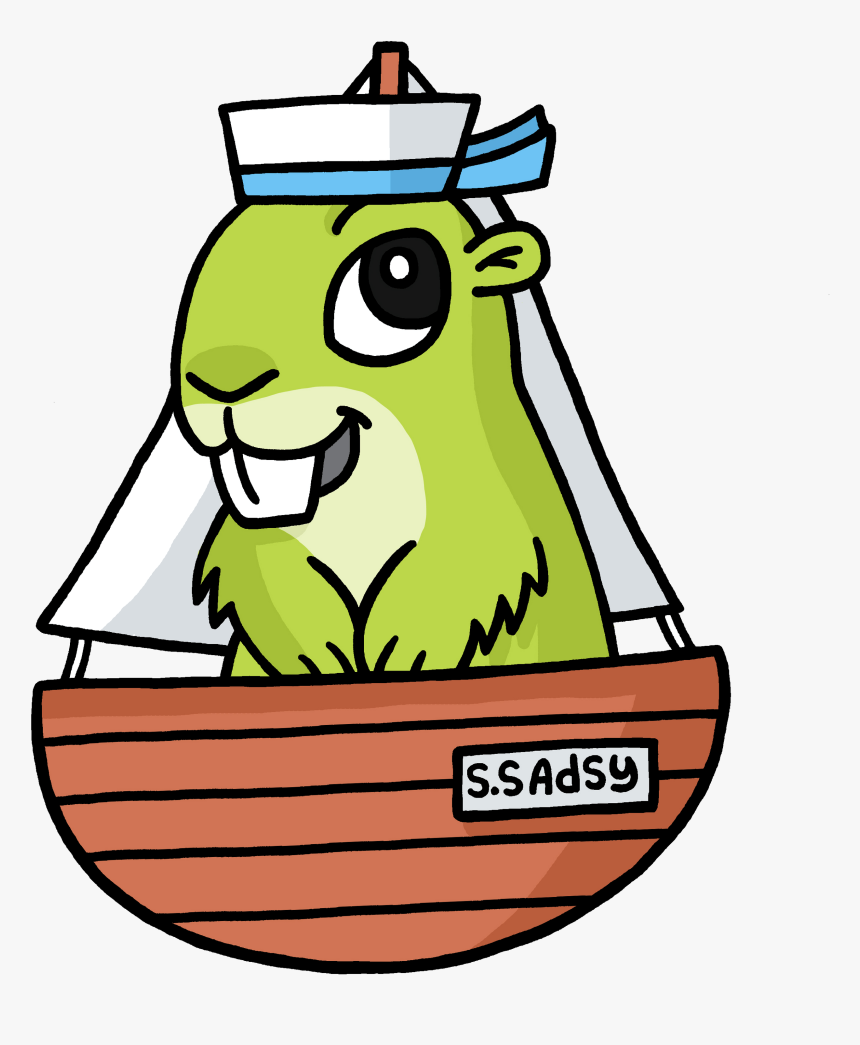 Adsy En Barco - Stickpng Angel, Transparent Png