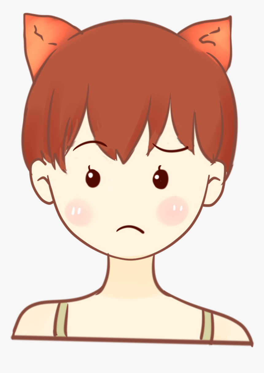Original Cute Teenager Vector Png And Psd - Cartoon, Transparent Png