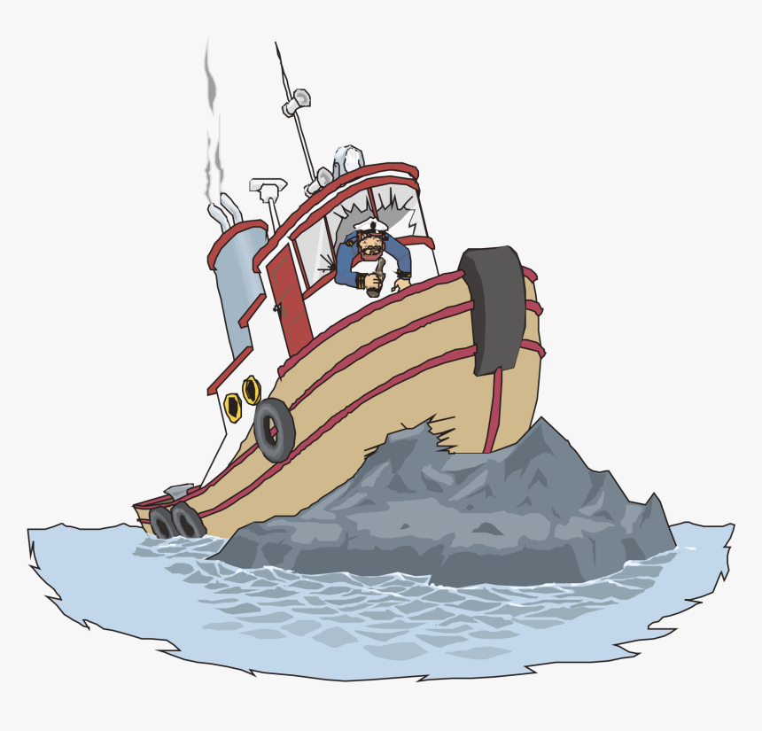 Tugboat Clipart Cruise - Handbreit Wasser Unterm Kiel, HD Png Download