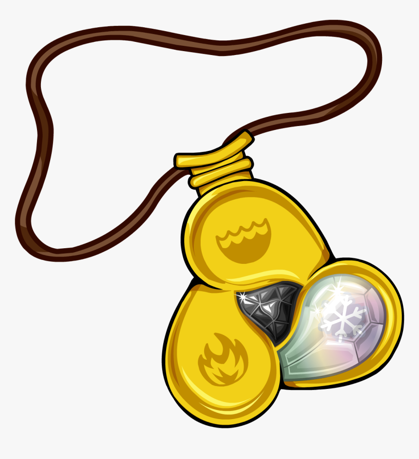 Club Penguin Card Jitsu Nieve Clipart , Png Download - Club Penguin Ninja Amulet, Transparent Png