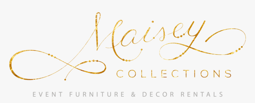 Maisey Collections Logo Gold Original - Calligraphy, HD Png Download
