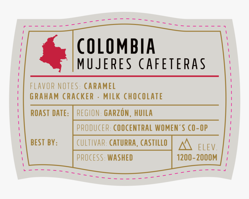 La Barba Colombia Mujeres Cafeteras, HD Png Download