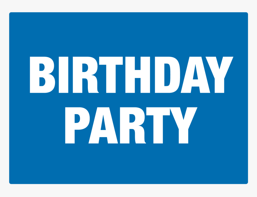 Event Landing Page Buttons Birthday Party - Cobalt Blue, HD Png Download