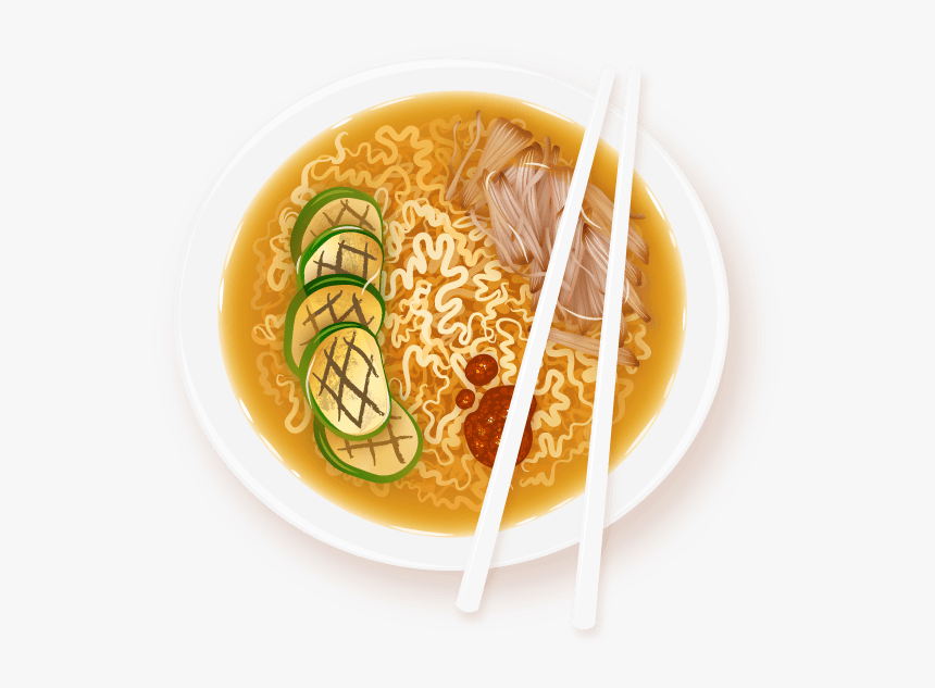 Transparent Chicken Noodle Soup Clipart - Noodle, HD Png Download