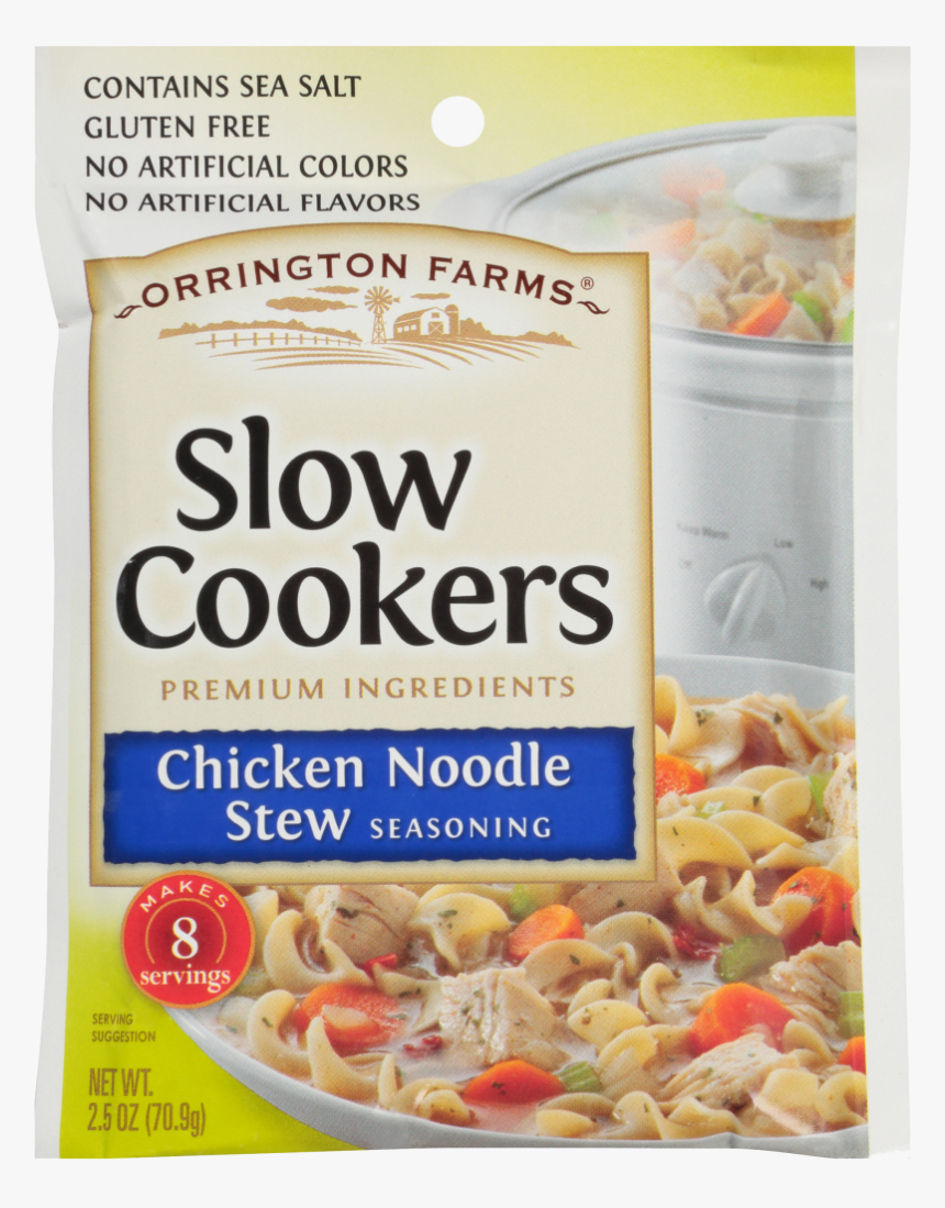 Orrington Farms Chicken Noodle Slow Cooker Mix - Orrington Farms Slow Cooker, HD Png Download