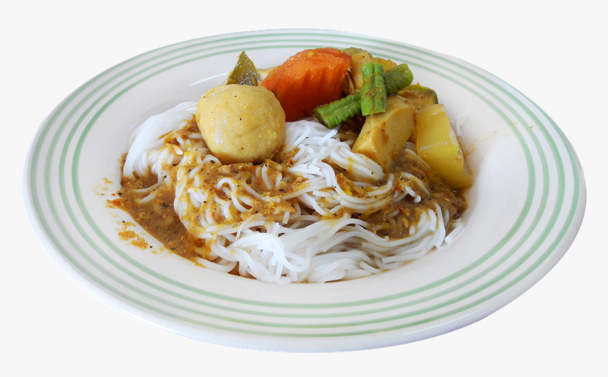 Noodle, Vermicelli, Thai - รูป ขนมจีน น้ำยา Png, Transparent Png