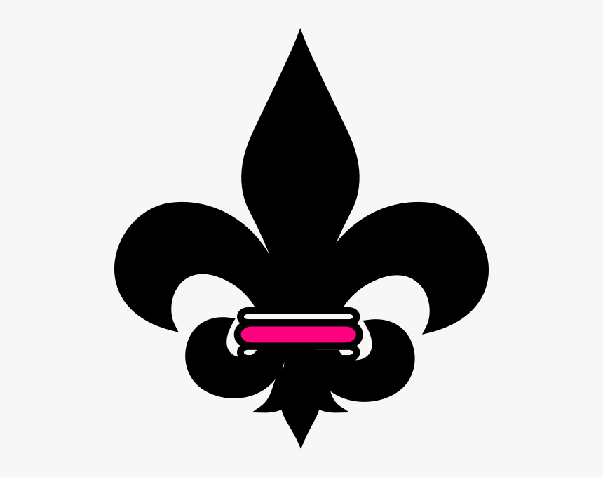 Burgundy Fleur De Lis, HD Png Download