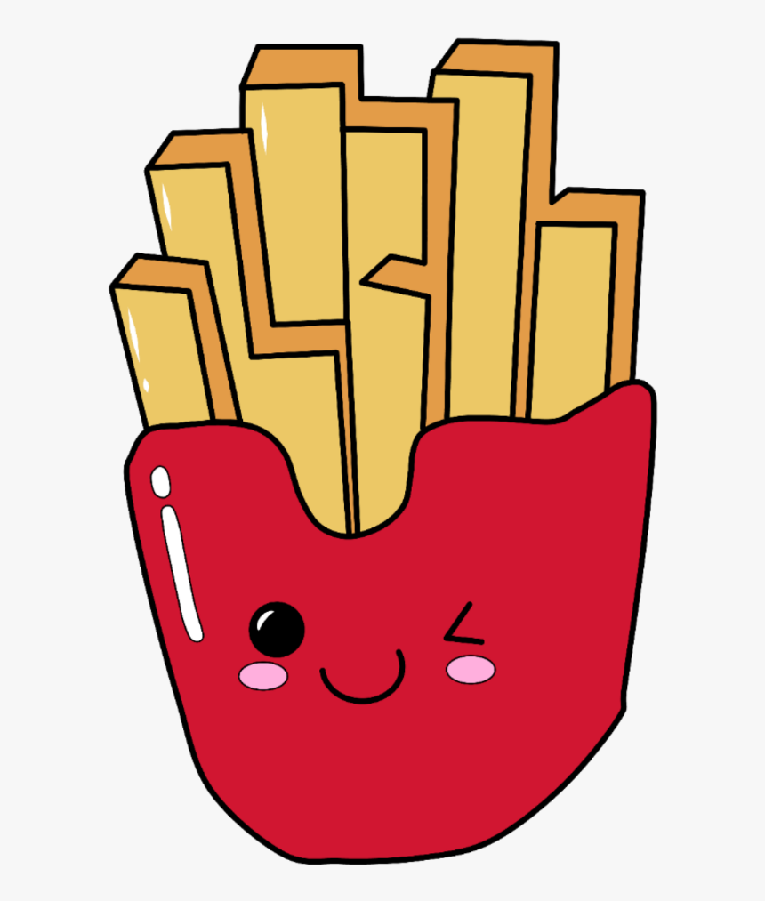 #fried #kawaii #emoji #cute #sticker#freetoedit #ftestickers, HD Png Download