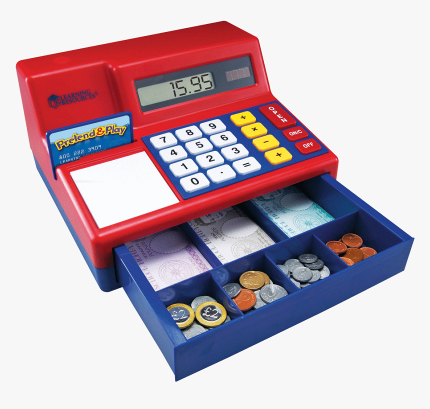 Cash Register Png - Toy Cash Register Transparent, Png Download