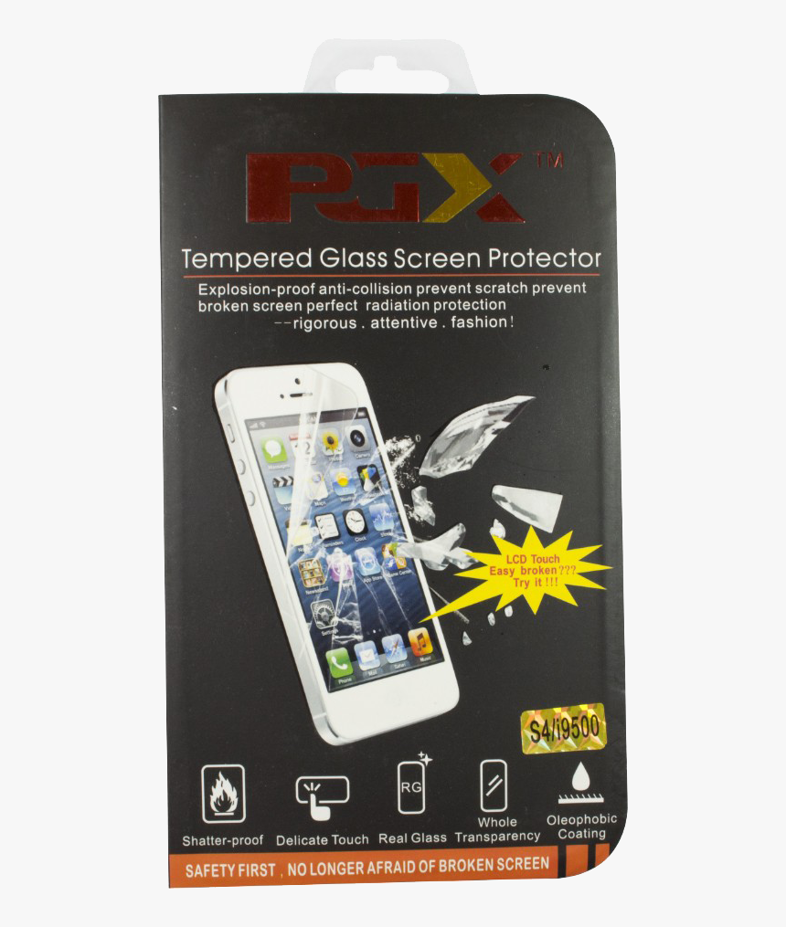 Samsung Galaxy S4 Tempered Glass Screen Protector - Iphone, HD Png Download