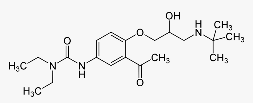 Atenolol Formula, HD Png Download