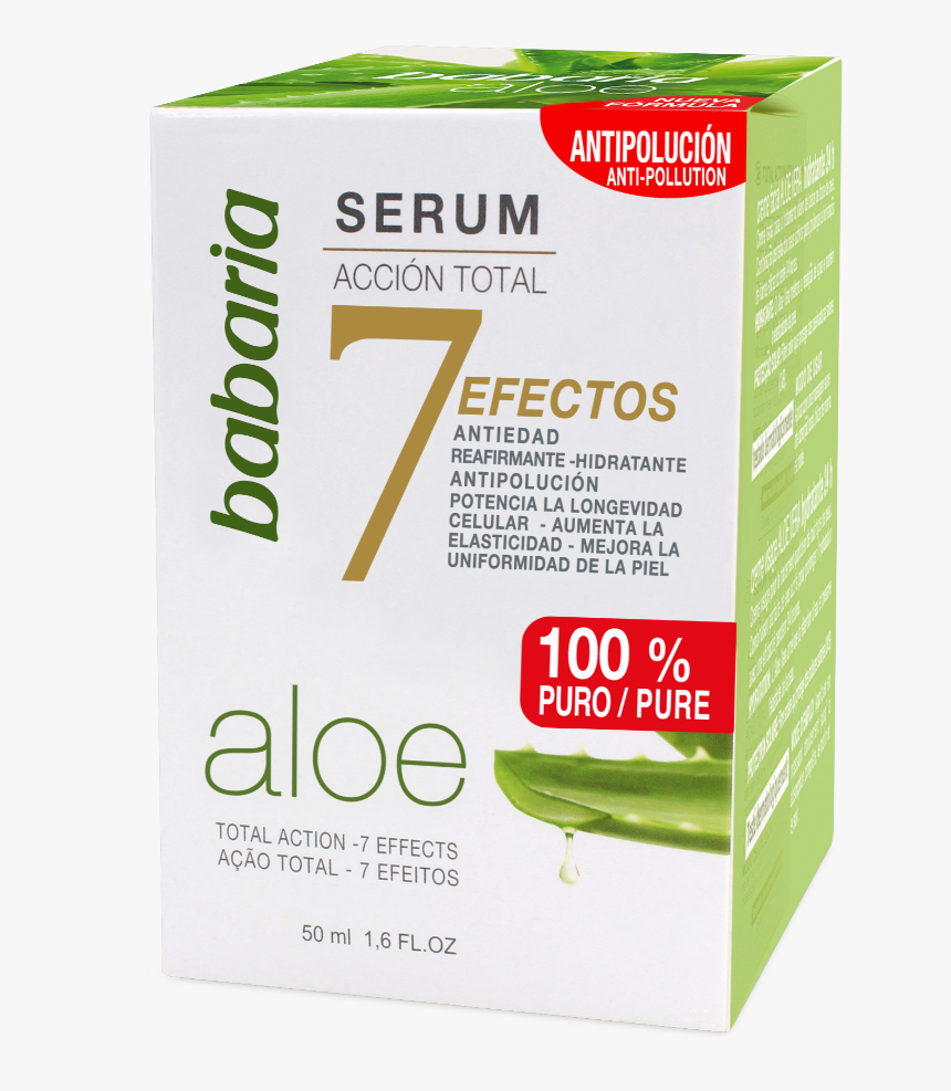 Sérum 7 Efectos De Babaria - Babaria Aloe Vera Baby, HD Png Download