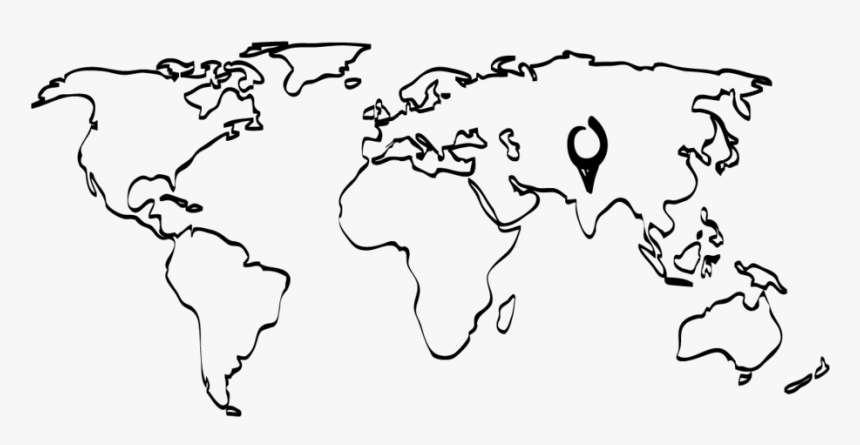 World Map Outline Png Download Outline World Map Tattoo Transparent Png Transparent Png Image Pngitem