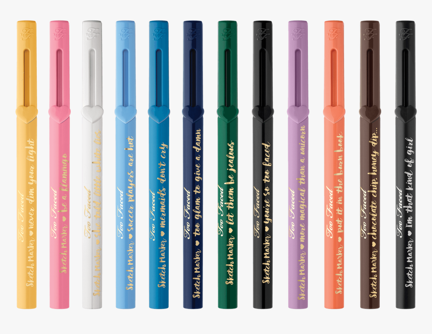 Too Faced Sketch Marker Liquid Art Eyeliner , Png Download - Too Faced Sketch Marker, Transparent Png