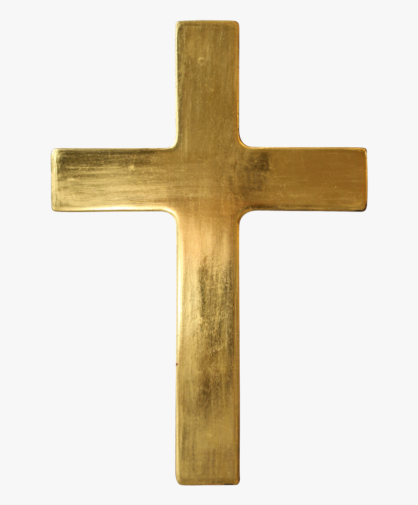 Gold Leaf Cross, HD Png Download