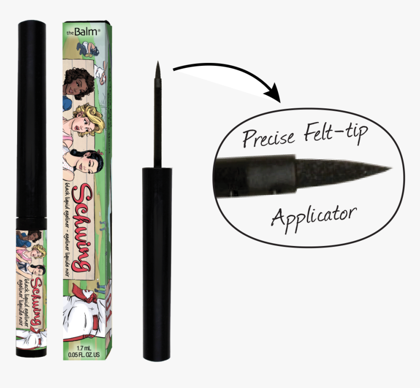 Schwing Black Liquid Eyeliner, HD Png Download