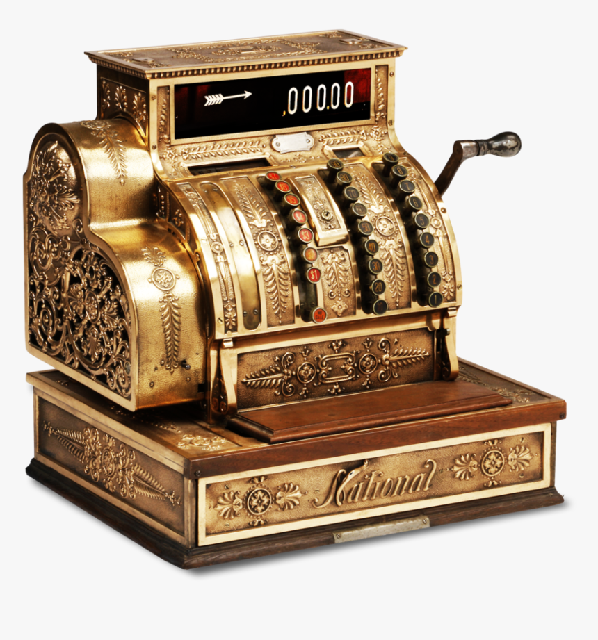 Clip Art Gold Leaf Michaels - Cash Register, HD Png Download