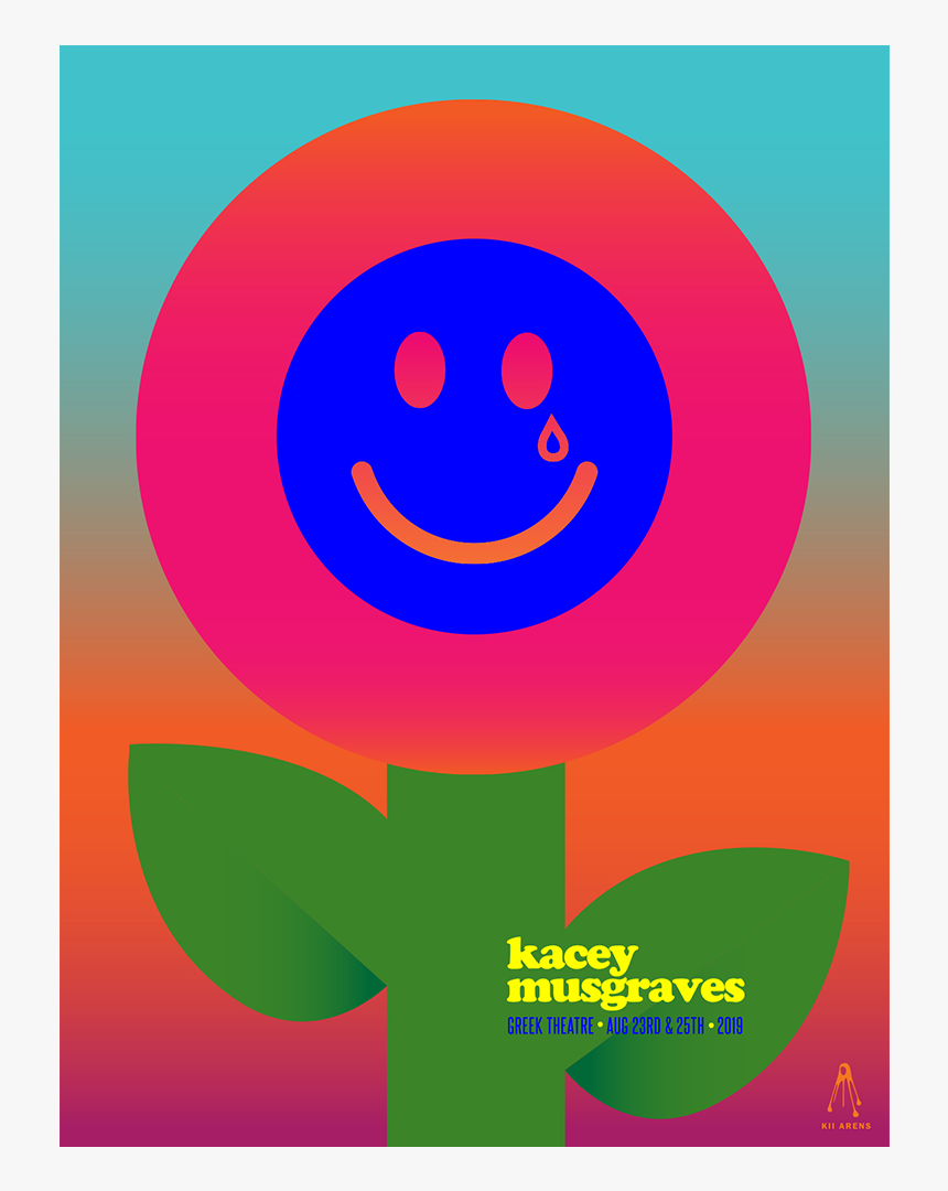 2019 Greek Theatre Poster - Happy And Sad Kacey Musgraves, HD Png Download