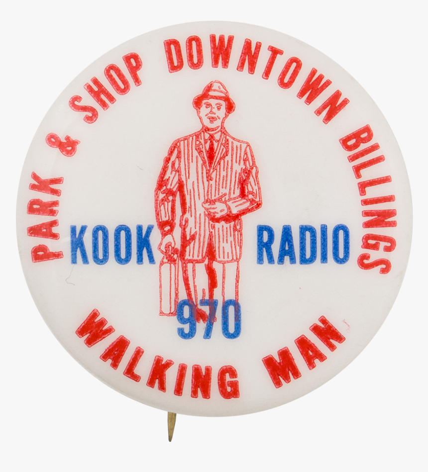 Kook Radio Advertising Button Museum - Emblem, HD Png Download