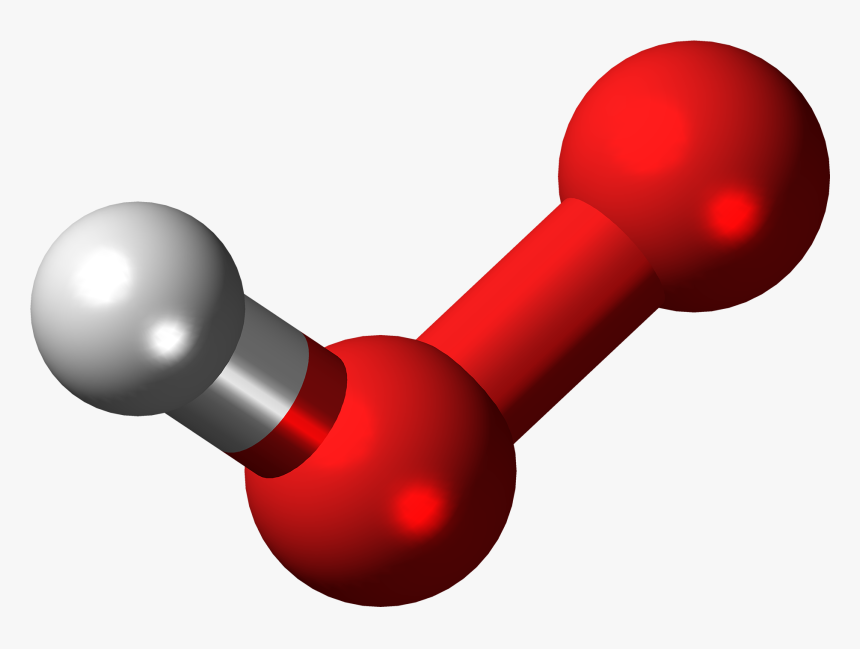 Hydroperoxyl Radical Ball - Ho2 Molecule, HD Png Download