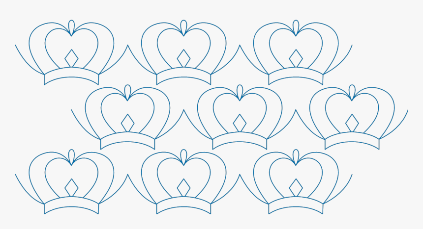 Transparent Heart Pattern Clipart - Motif, HD Png Download