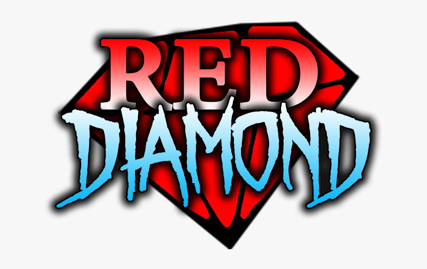 Red Diamond Smp Was Founded By 2 Friends Who Enjoy - Minecraft Logo Red, HD Png Download