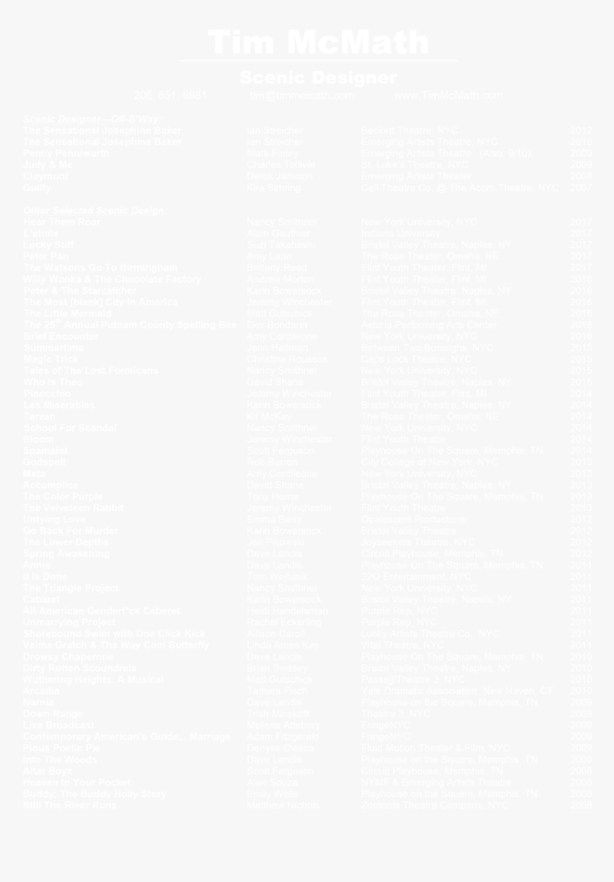 Mcmath Resume-1 - Johns Hopkins Logo White, HD Png Download