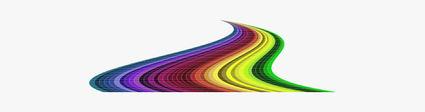 Multi Colored Brick Road Vector Image - Colorful Roads Vector Png, Transparent Png