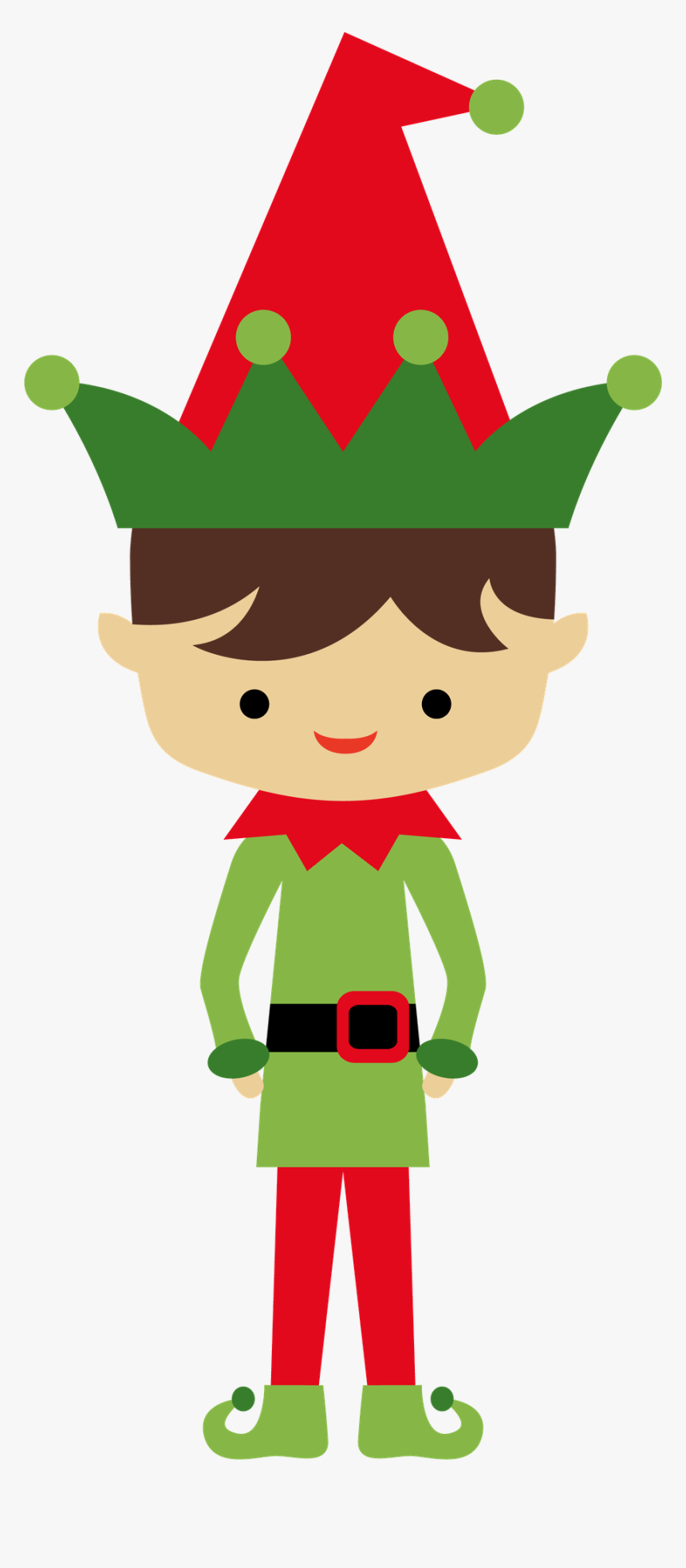 Family Clipart Prettygrafik - Christmas Elf Clipart, HD Png Download