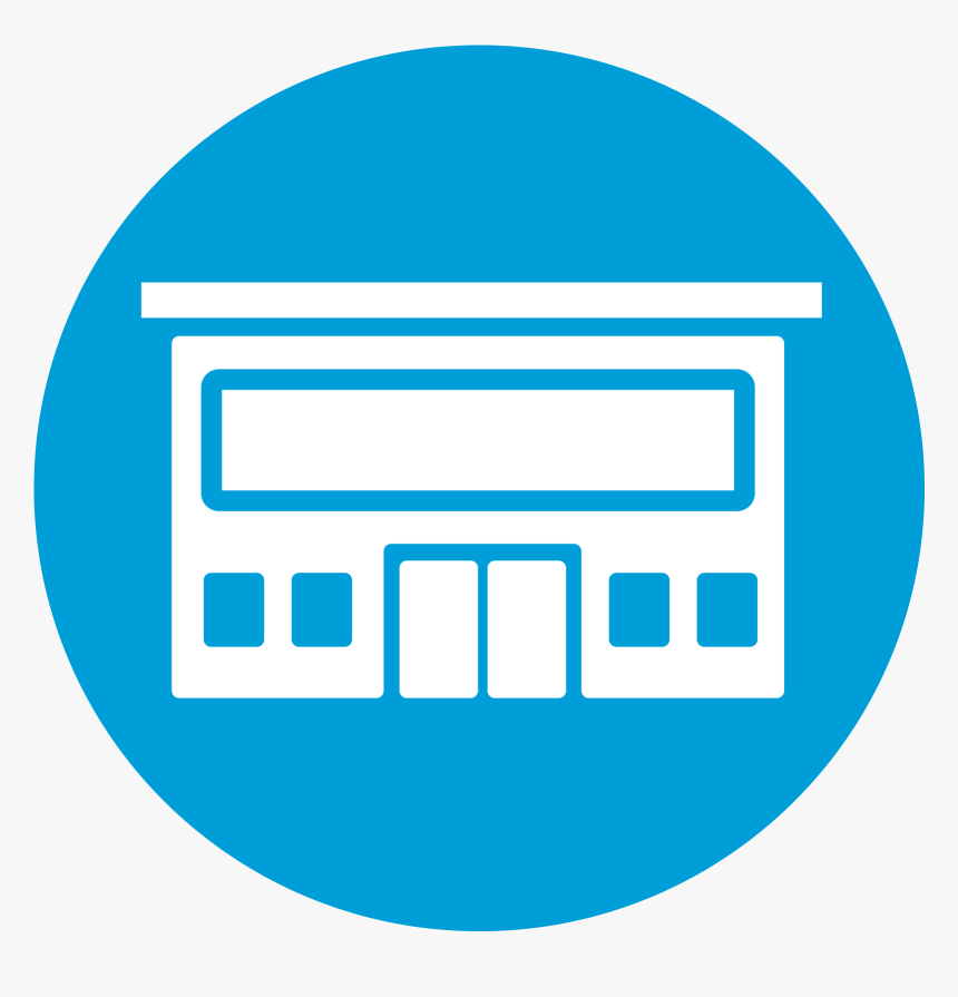 Warehouse Icon - Blue News Feed Icon, HD Png Download