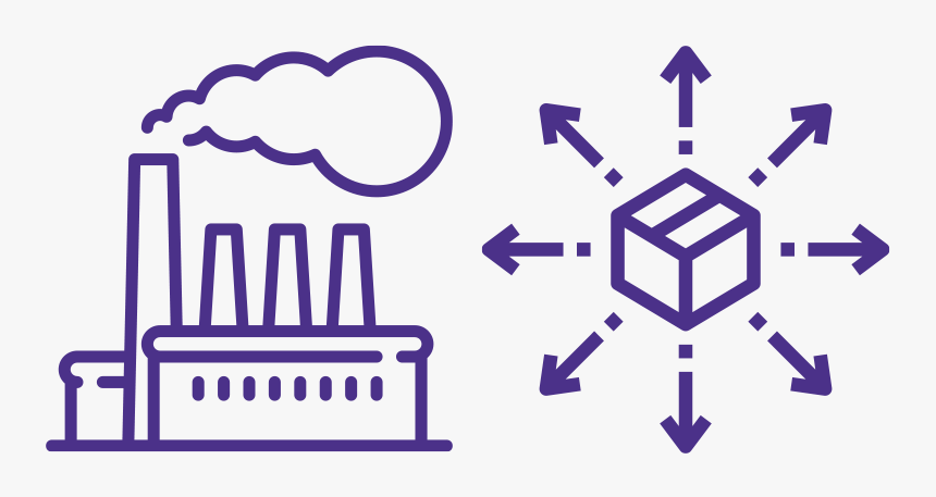 Manufacturing Warehouse Icon - Distribution Icon, HD Png Download
