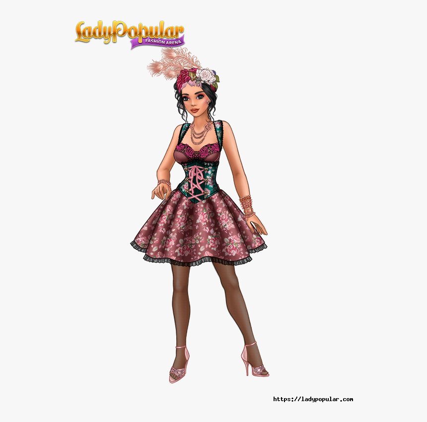 Summer Lady Popular Outfit, HD Png Download