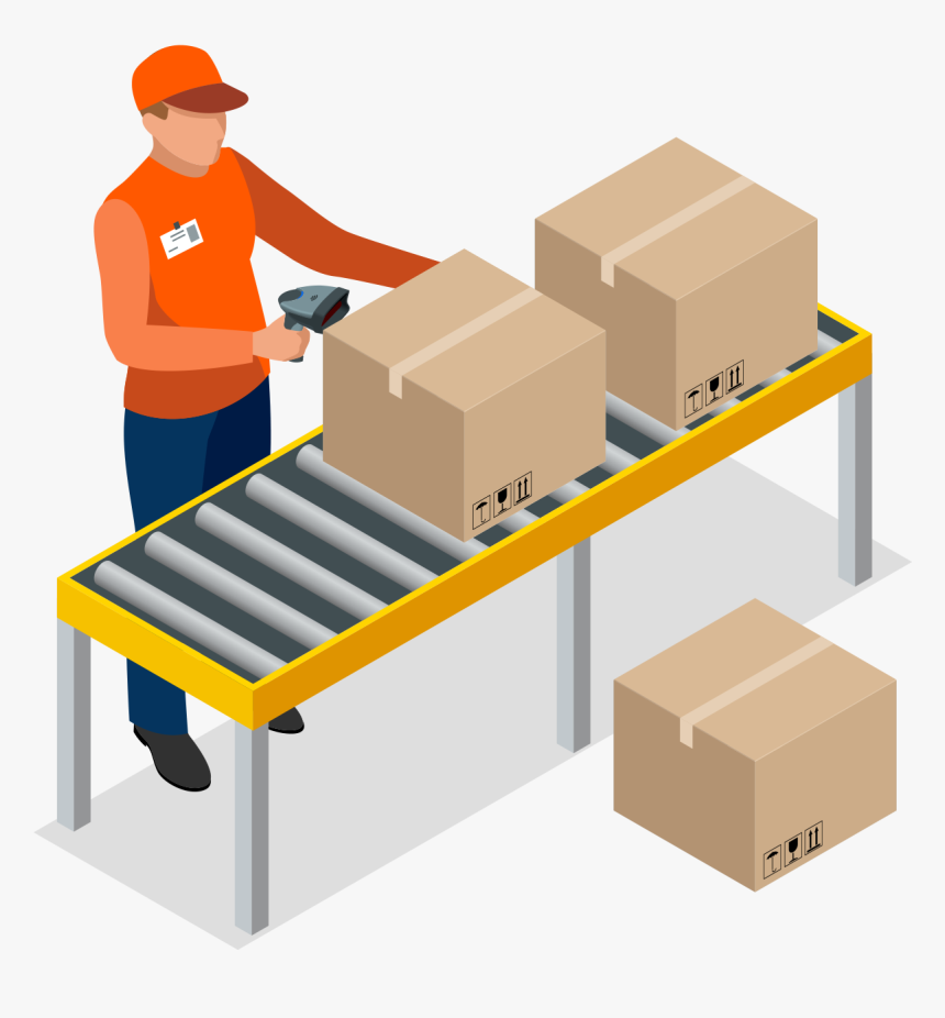 Warehouse Order Illustration, HD Png Download