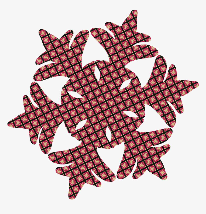 Free Snowflake Vector Pattern, HD Png Download