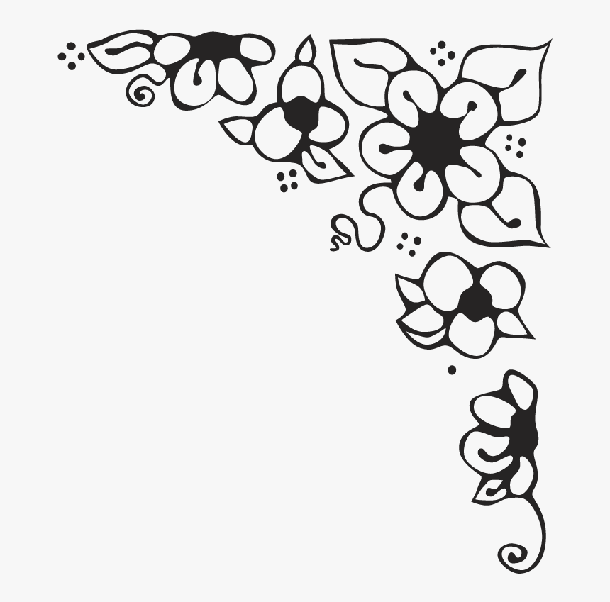 Vinilo De Pared Ornamento - Drawing, HD Png Download