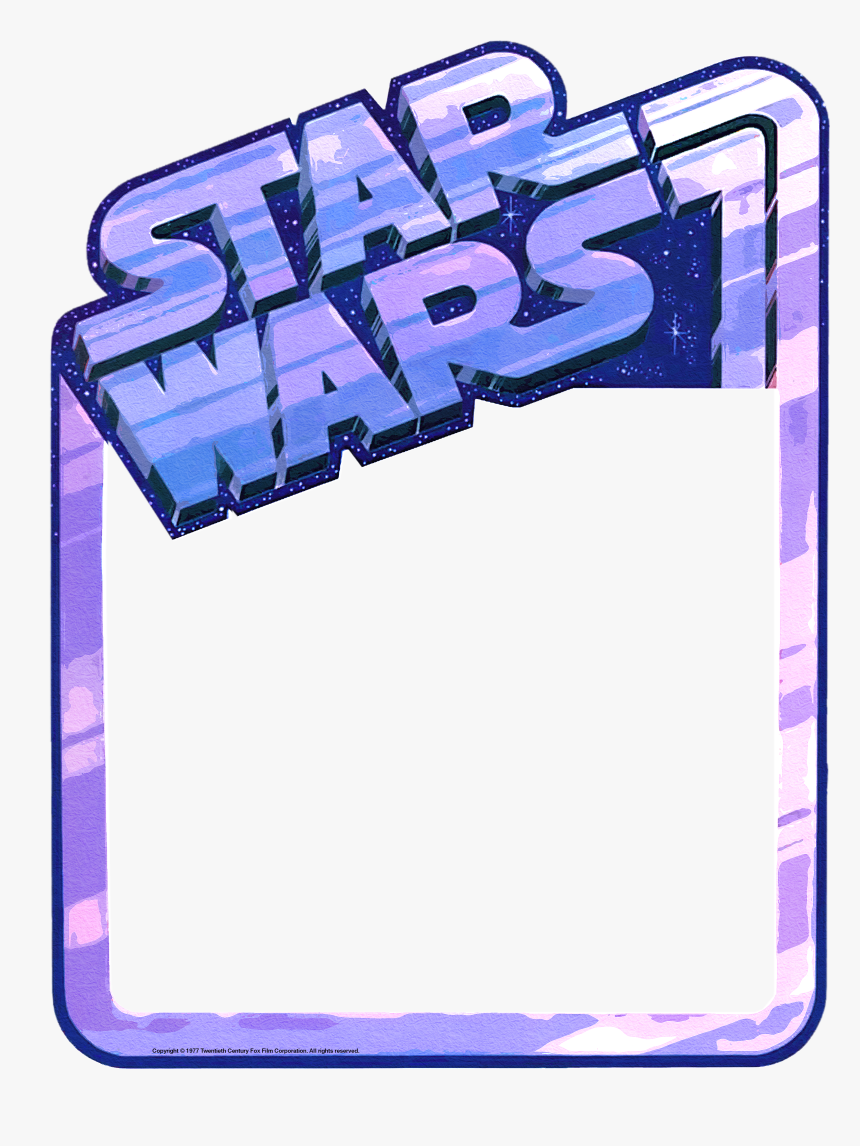 Star Wars “vintage” T-shirt Construction Kit - Star Wars Photo Frame Png, Transparent Png