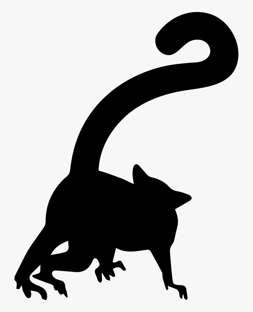 Lemur Shape - Lemur Silhouette Png, Transparent Png