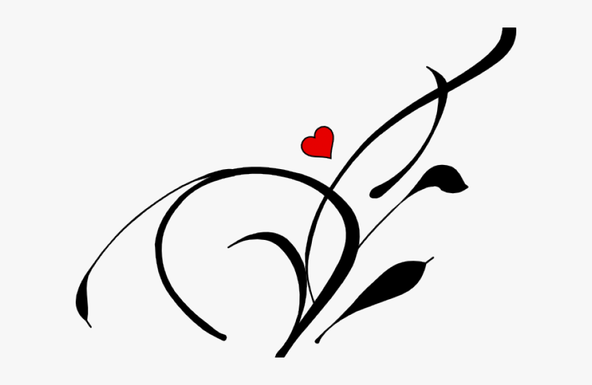 Heart Pictures Clipart Vine - Vine Clip Art, HD Png Download